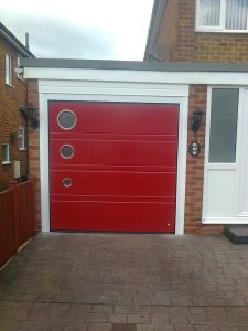 red-ryterna sectional garage door